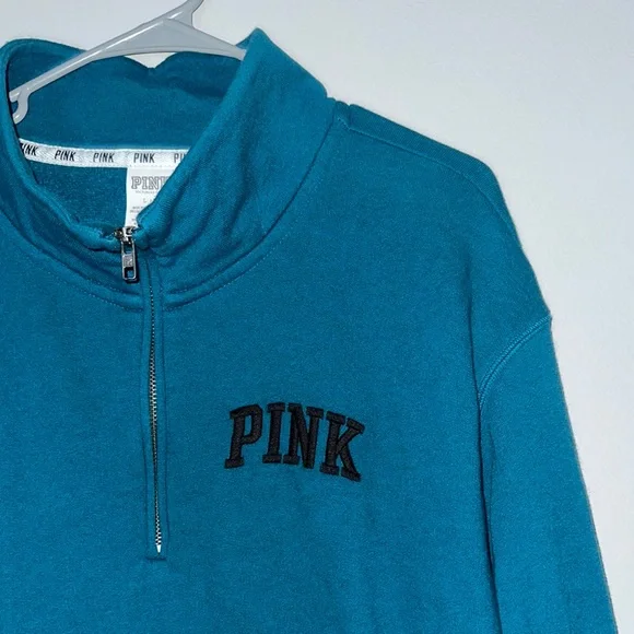 PINK Victoria's Secret Teal Sweater - Picture 2 of 4
